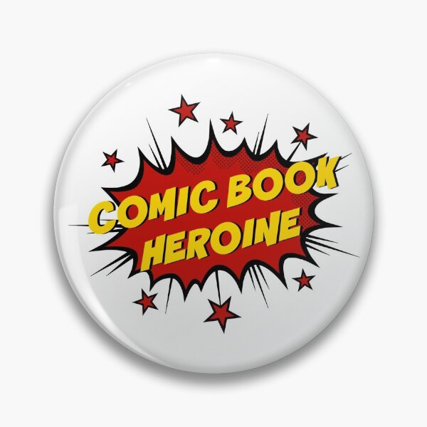 Item preview, Comic Book Heroine - Action Bubble designed and sold by FangirlFuel.