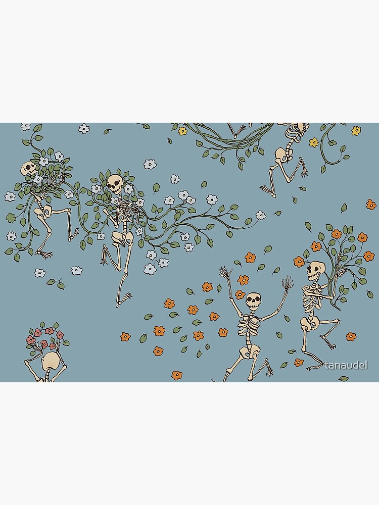 Skeletons with garlands by tanaudel