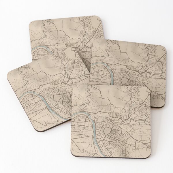 Item preview, Wurzburg Sepia Map designed and sold by CPTVDesign.