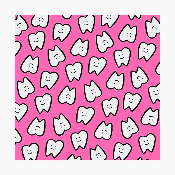 “Happy Tooth” Photographic Print for Sale by brytieboo | Redbubble