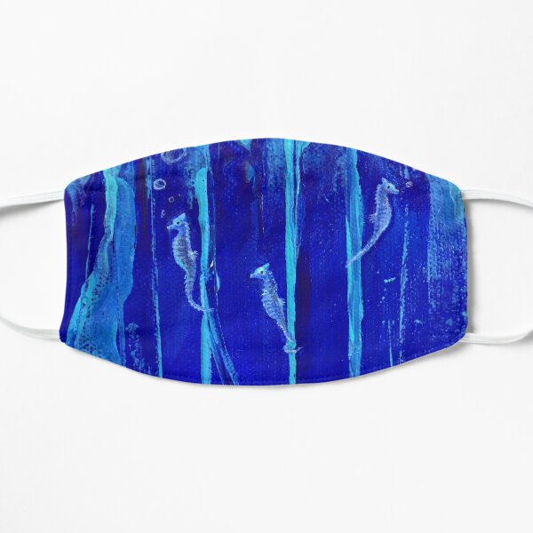 Ultramarine Baby Seahorse Mask