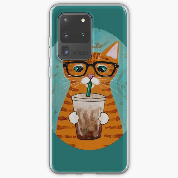 Item preview, Iced Coffee Cat designed and sold by KilkennyCat Art.