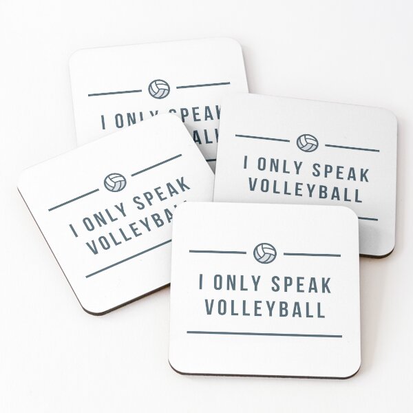 Item preview, I Only Speak Volleyball designed and sold by jpremiumdesigns.