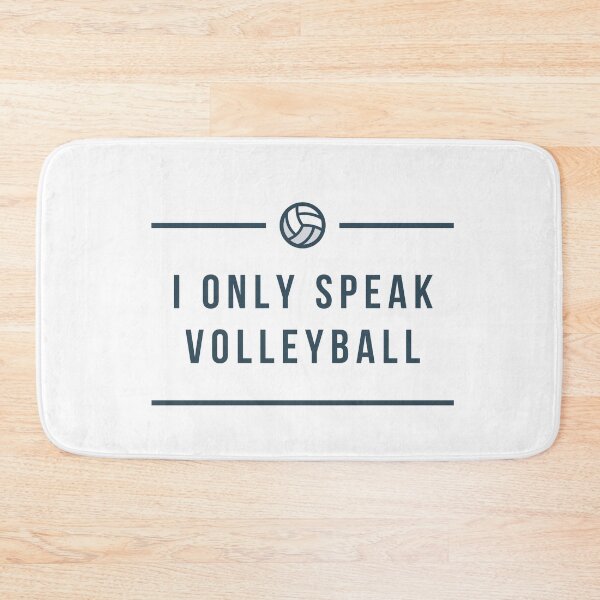 Item preview, I Only Speak Volleyball designed and sold by jpremiumdesigns.