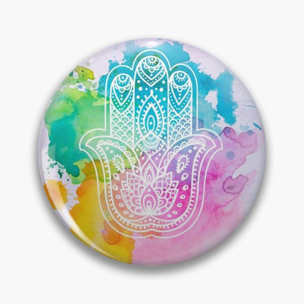 Item preview, Hamsa - watercolor designed and sold by Teeter-Totter.