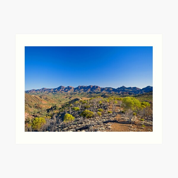 Razorback Lookout Art Print