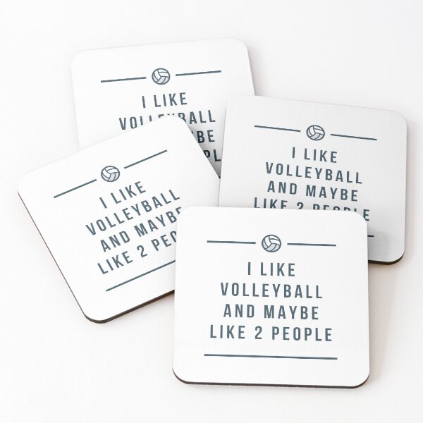 Item preview, I Like Volleyball And Maybe Like 2 People designed and sold by jpremiumdesigns.