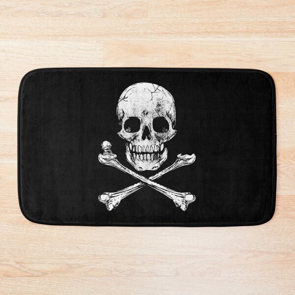 Item preview, Skull and Crossbones (distressed design) designed and sold by siggyspatsky.