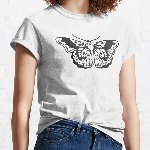 Harry styles butterfly tattoo shirt Clearance