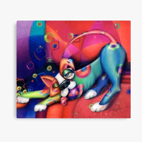 Spot the Dog Canvas Print