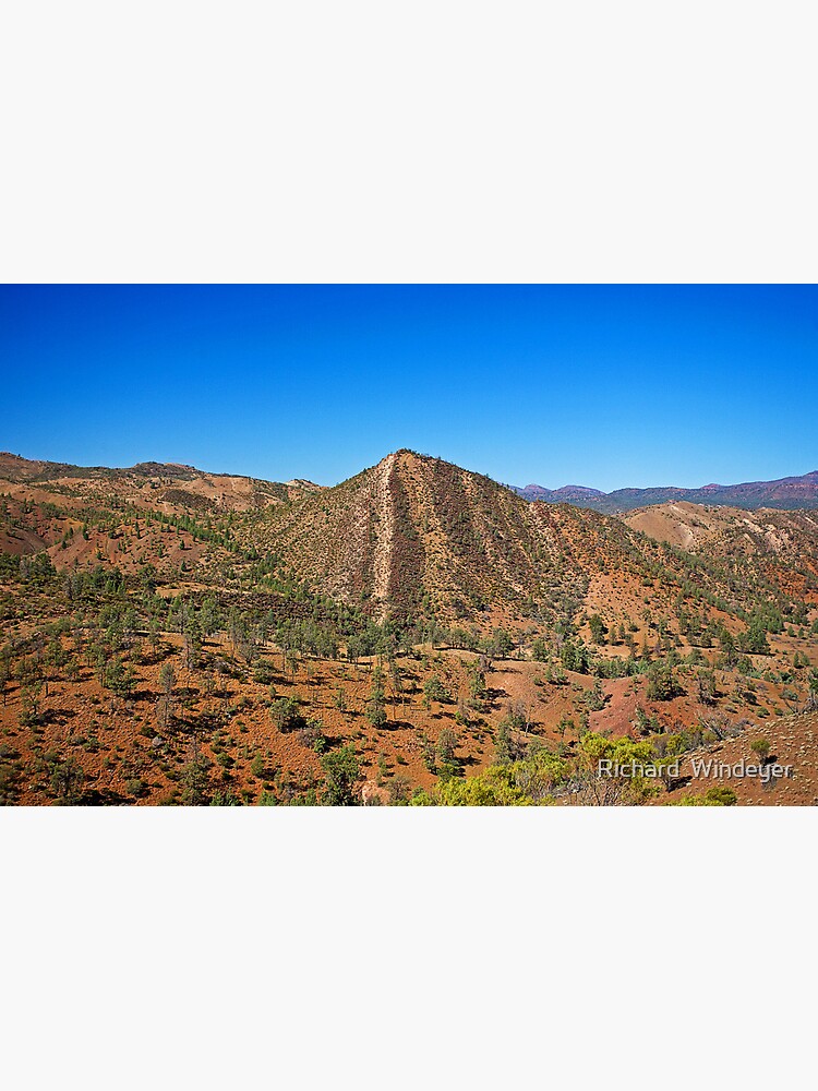 Artwork view, Flinders Ranges Cone Hill designed and sold by Richard  Windeyer