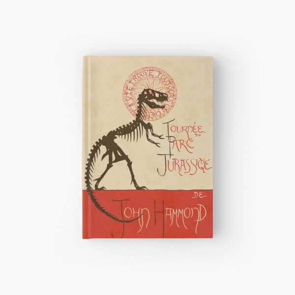 Tournee du Parc Jurassique Hardcover Journal