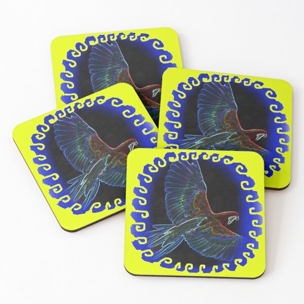 Item preview, neon parrot designed and sold by THE AMERICAN TEEVANGELIST.