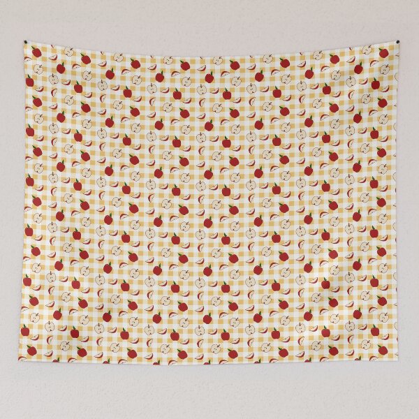 Item preview, Apple Yellow Gingham designed and sold by LahaskaArt.