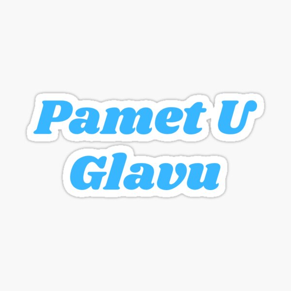 Item preview, Pamet U glavu plavo balkan designed and sold by arisovsic19.