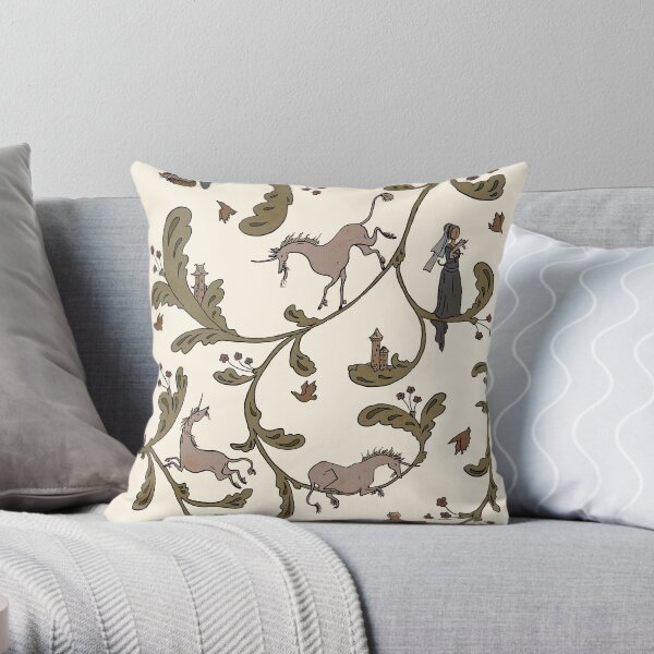 Unicorn thieves Throw Pillow
