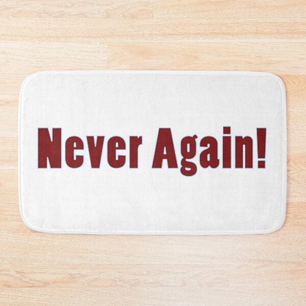 Item preview, Never Again! designed and sold by Pellucid.