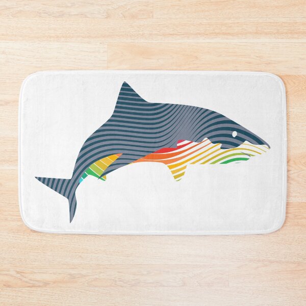 Item preview, Color Swoosh Shark designed and sold by asyrum.