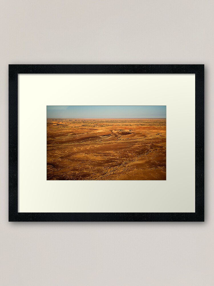 Alternate view of Lake Eyre 1 Framed Art Print