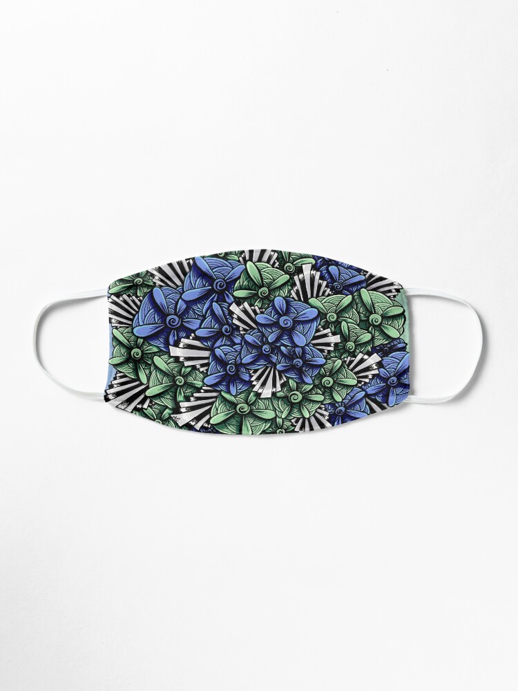 Alternate view of Zentangle Petal-Floodlights Mask