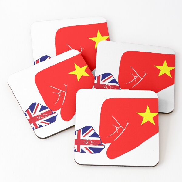 Item preview, UK & Vietnam Baby Fist Bump Patriot Flag Series  designed and sold by Carbon-Fibre Media.