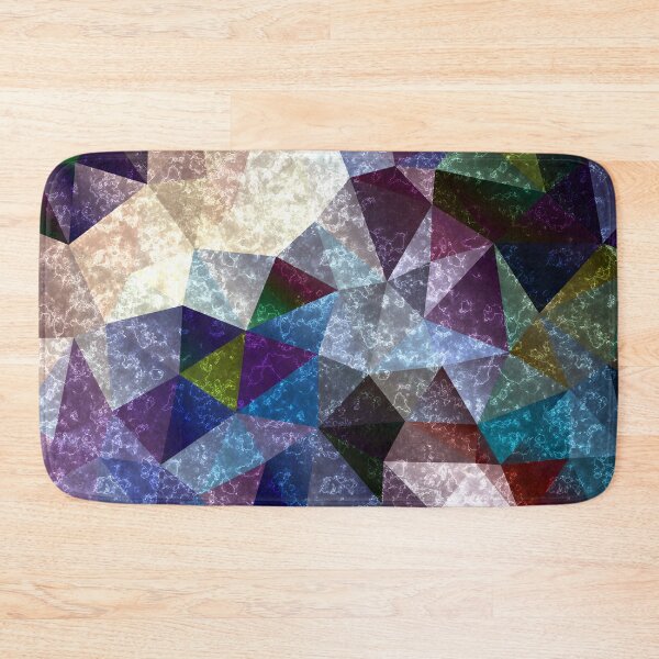 Item preview, Abstract marble polygonal pattern designed and sold by fuzzyfox.