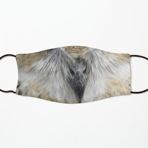 Glaring Eyes of a Hungry Owl Kids Mask