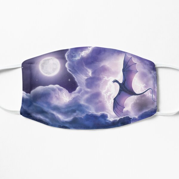 Lightning Dragon - Riding the Electric Breeze Flat Mask