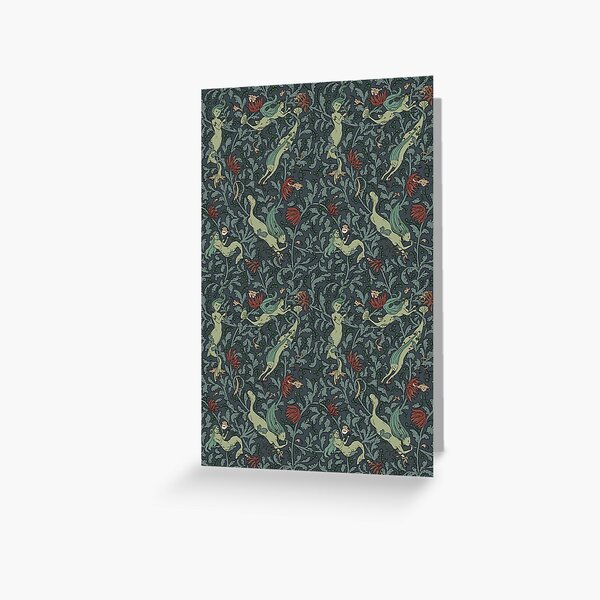 Deep diving Greeting Card