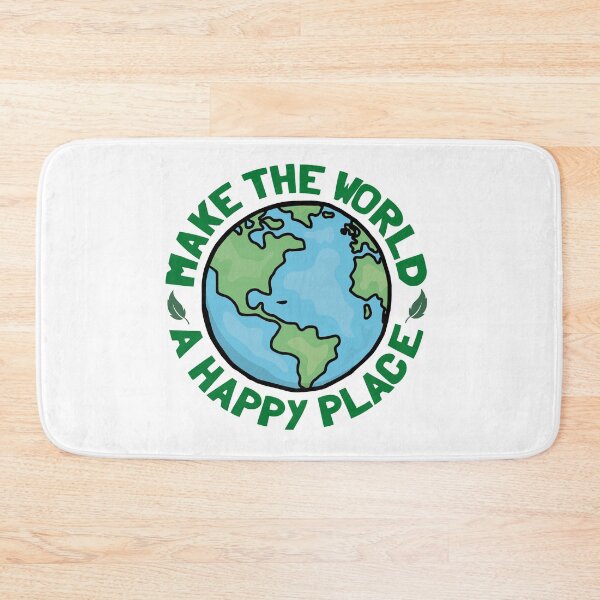 Item preview, Make The World A Happy Place designed and sold by berryferro.