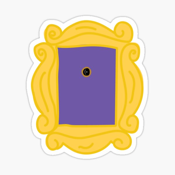 picture frame at apartment 20 Sticker