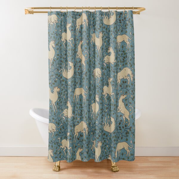 Twilight Unicorns Shower Curtain