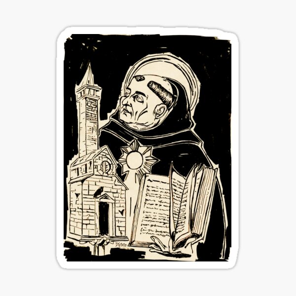 Saint Thomas Aquinas Sticker