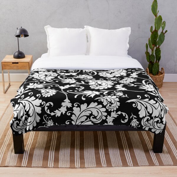 Item preview, Paisley Flower Elegant Black & White Seamless Pattern designed and sold by StudioArt63.