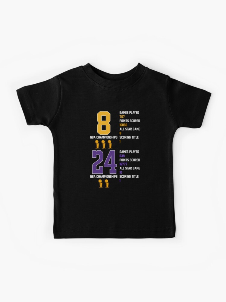 kobe bryant kids t shirt