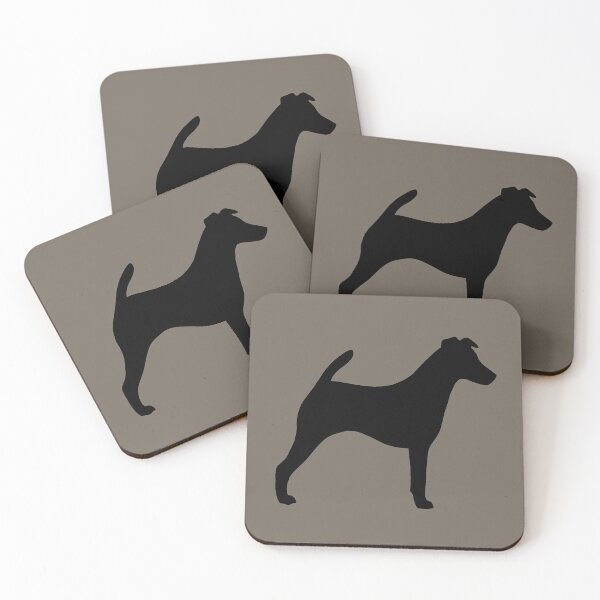 Item preview, Smooth Fox Terrier Silhouette(s) designed and sold by Jenn Inashvili.