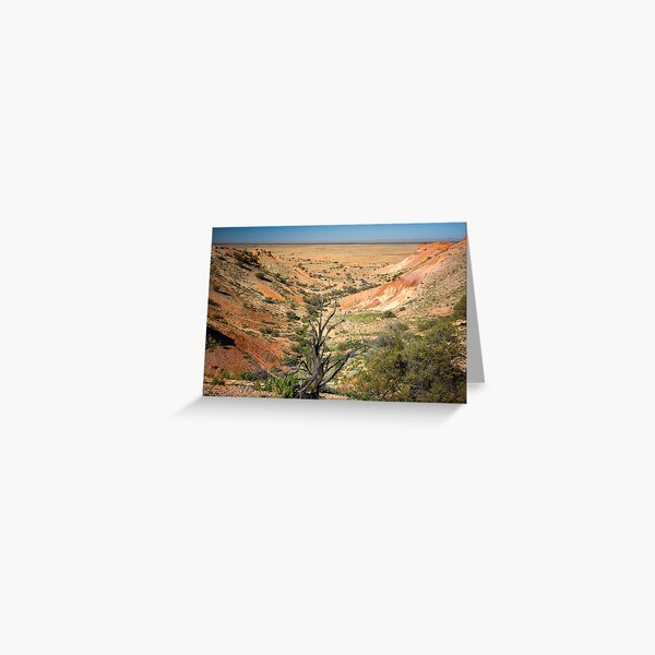 Painted Desert Valley Greeting Card