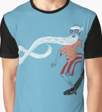 The Ancient Skater, Forever Skate ukiyo e style Graphic T-Shirt