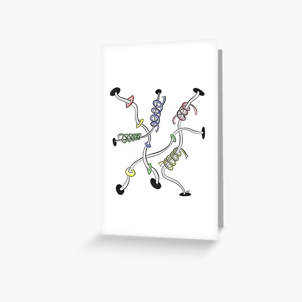 Into the Other Side Greeting Card