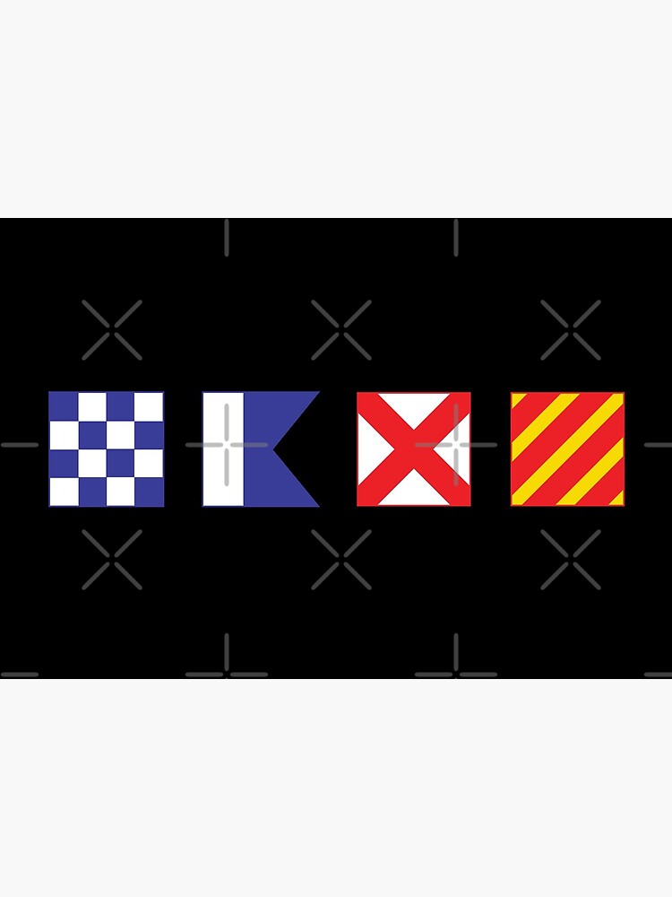 N - A - V - Y Spelled out in Signal Flags by hobrath