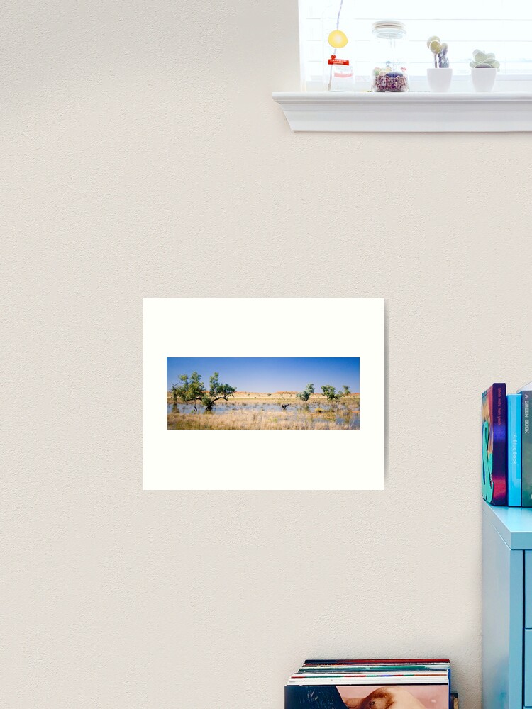 Thumbnail 2 of 3, Art Print, Desert Lagoon designed and sold by RICHARDW.