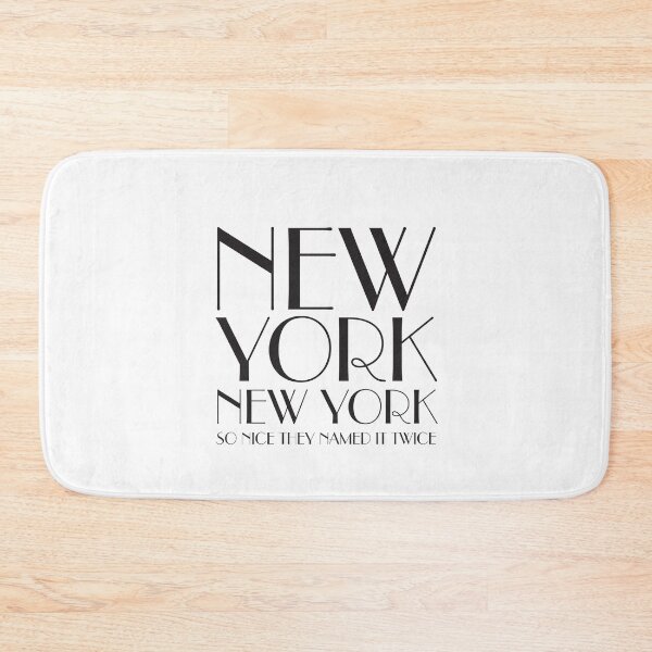 Item preview,  New York, New York, So nice they named it twice designed and sold by egrubbs.