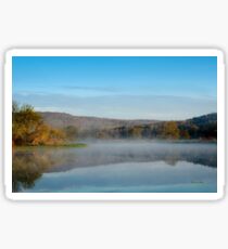 Mirror on Tranquil Lake Sticker