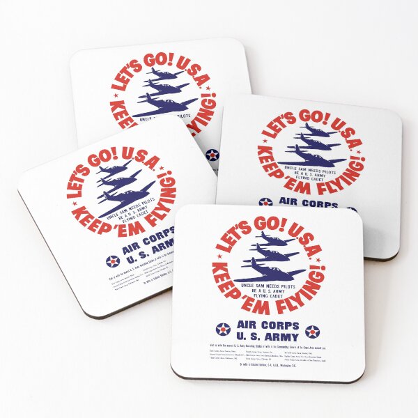Item preview, Let's Go U.S.A. Keep 'Em Flying -- WWII designed and sold by warishellstore.