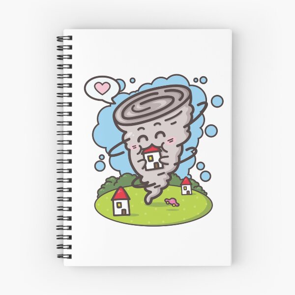 Item preview,  kawaii tornadoes designed and sold by Yuliia Studzinska.