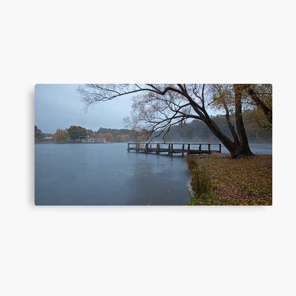 Autumn Morning - Lake Daylesford Canvas Print