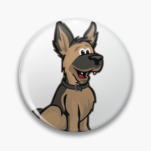 Item preview, Cute German Shepard Dog Cartoon designed and sold by hobrath.