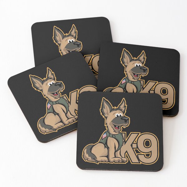 Item preview, K-9 Dog Cartoon Illustration designed and sold by hobrath.