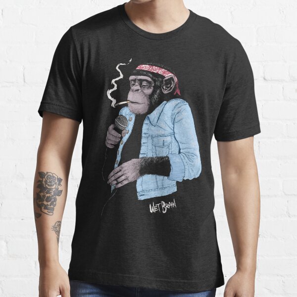 Chimpancé mojado Camiseta esencial
