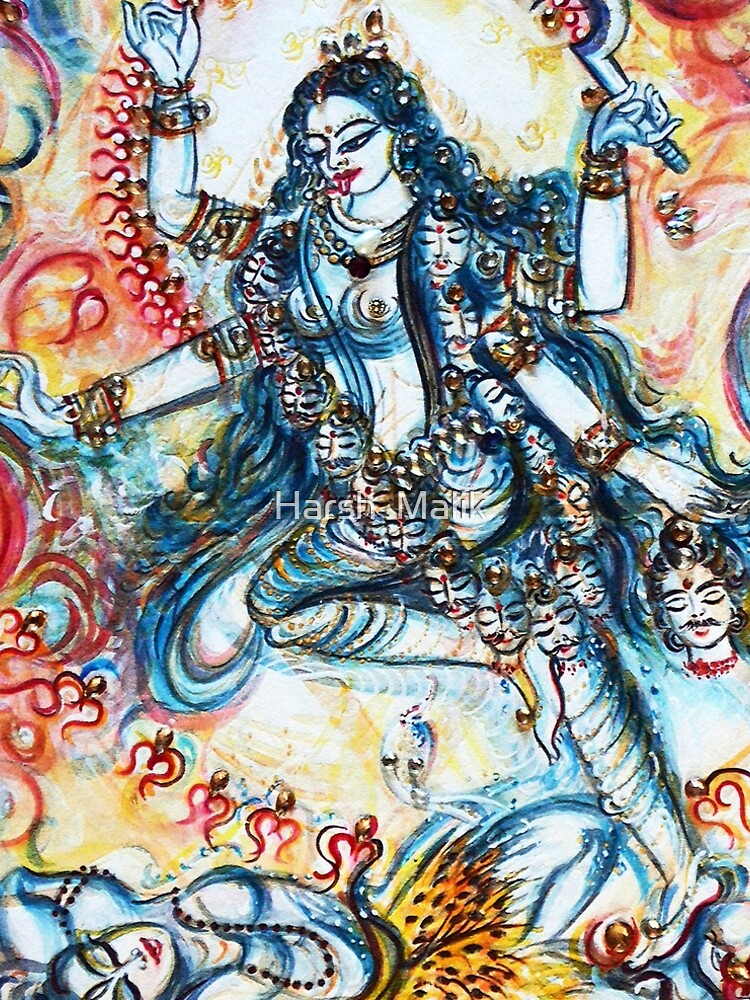 Maa Kali Blessings A-Line Dress